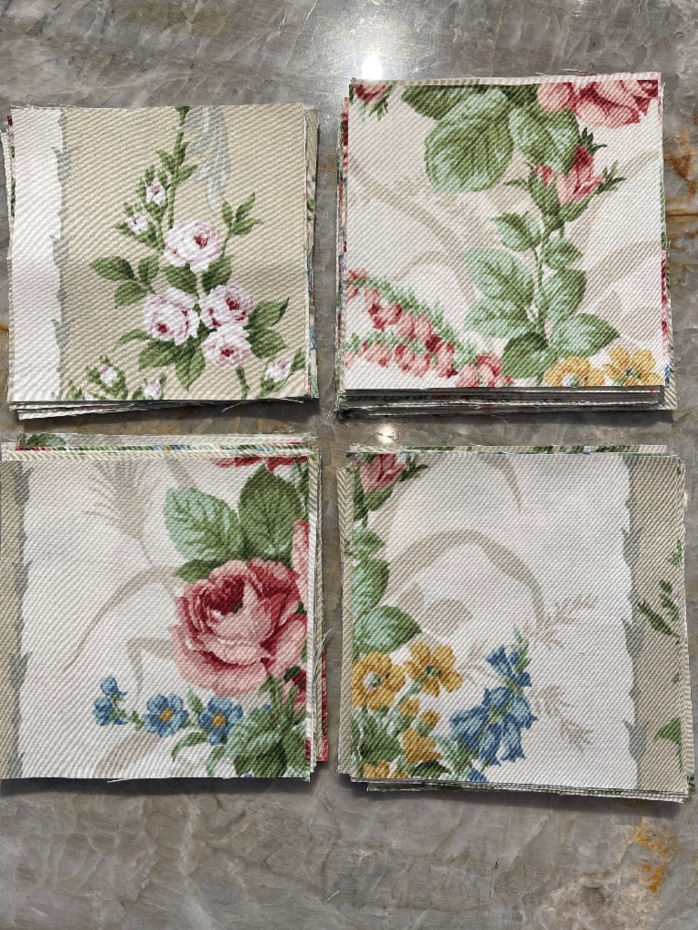 5" Inch Quilt Squares 80 Count